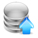 upload fleche bleue