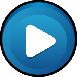 video rond bleu