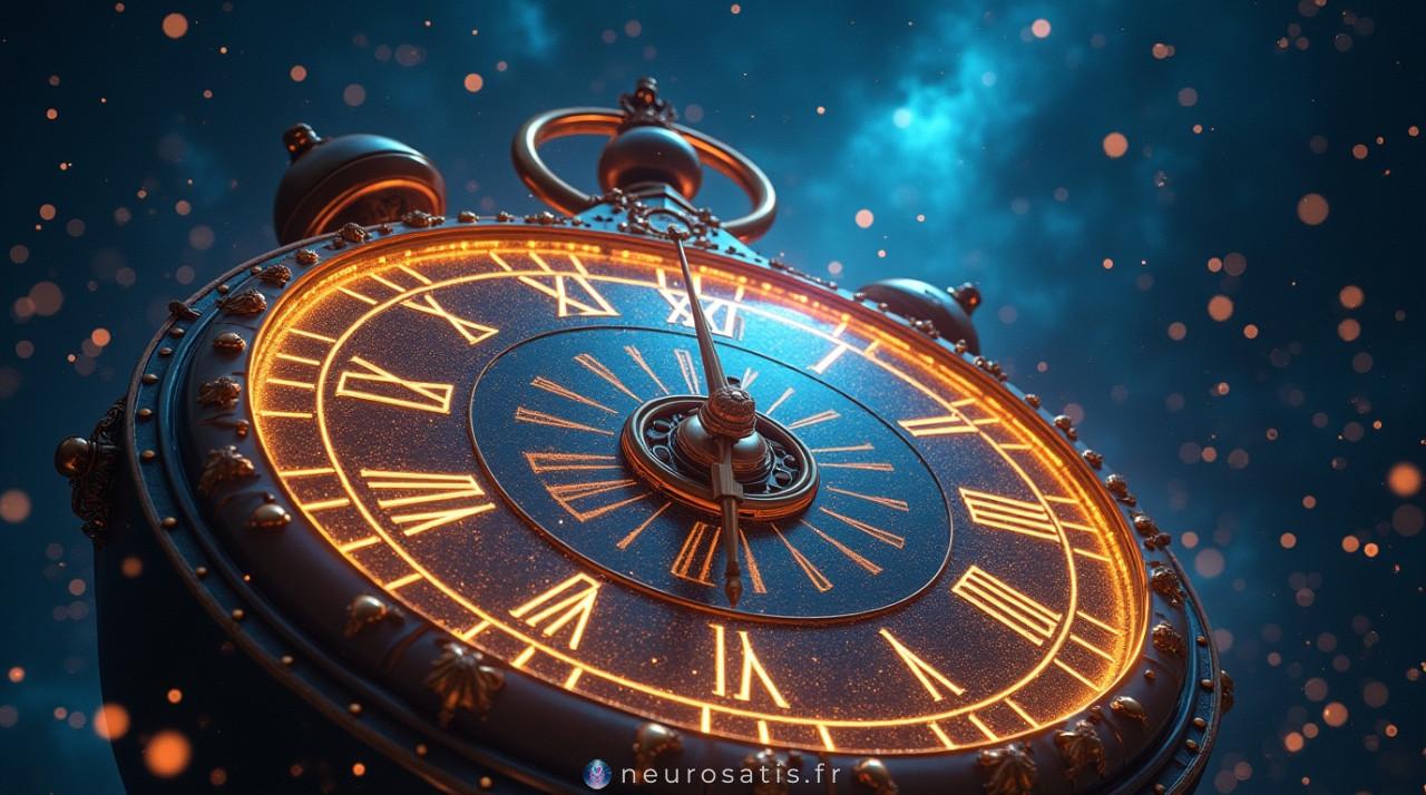 L'horloge cosmique du mois de mars