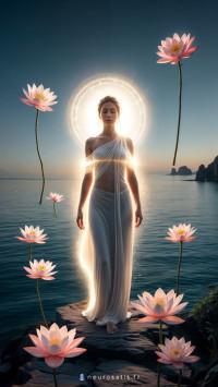 L'art D'ILLUMINER le MONDE TRANSFORMEZ votre KARMA en PARFUM de rose