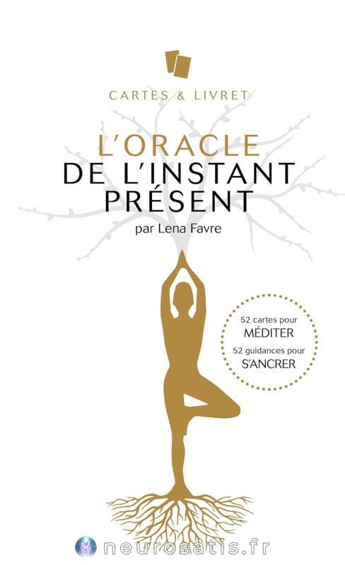 Bote et quelques cartes de l'Oracle de l'Instant Prsent de Lena Favre, outil de guidance pour le moment prsent.