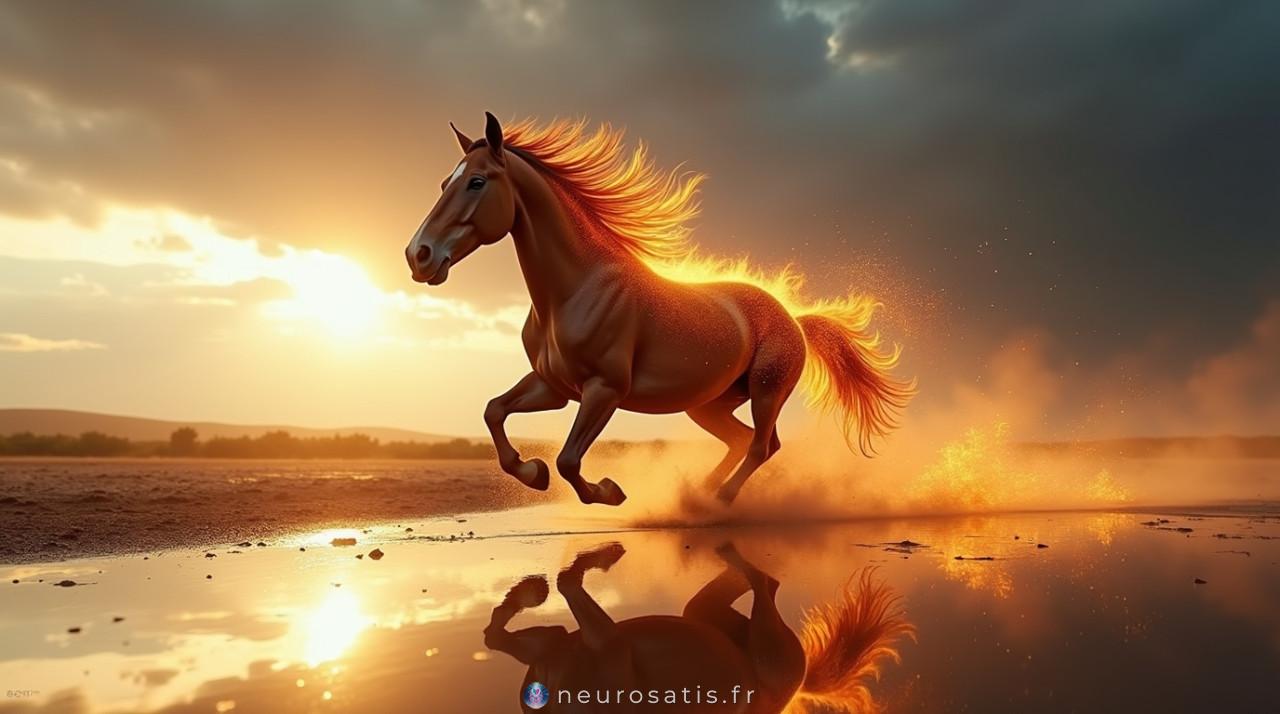 CHEVAL  Le face-à-face avec soi-même