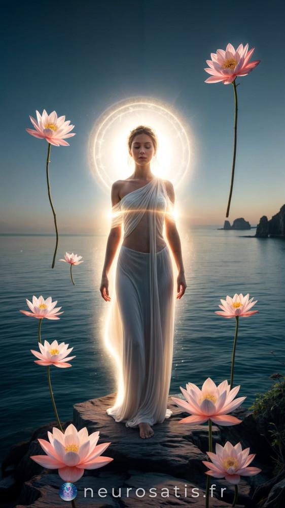 L'art D'ILLUMINER le MONDE TRANSFORMEZ votre KARMA en PARFUM de rose